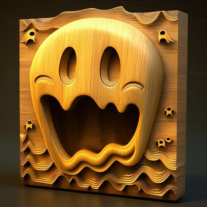 3D модель Игра Pac Man и призрачные приключения 2 (STL)